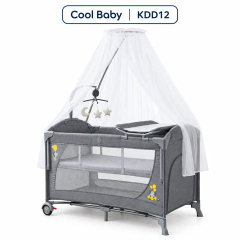 Cool Baby KDD12 Foldable Travel Cot & Playpen
