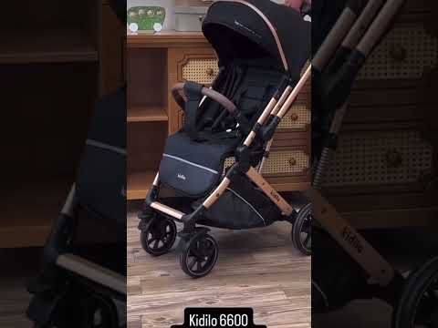 Kidilo 6600 Baby Stroller – Reversible Handle & Easy Fold