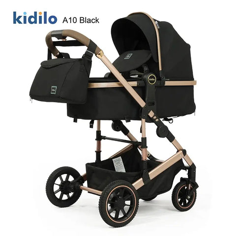 Kidilo A10 2-in-1 Carrycot Baby Stroller